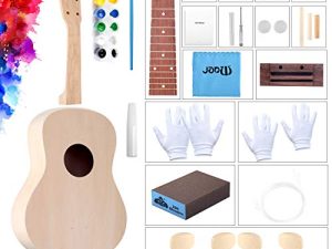 Kit Ukulélé DIY avec Outils d'Installation pour
