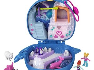 Polly Pocket Freezin' Fun Narwhal Compact avec