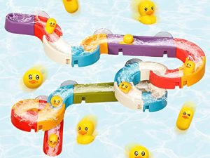 Jouets de bain toboggan canard