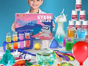 SNAEN Kit scientifique avec 30 expériences de