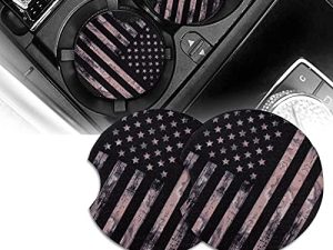Sous-verres de voiture pour porte-gobelets -Yurmiki 2PCS