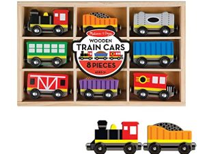 Melissa & Doug Wagons de train en
