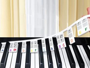 AOYNG Piano Keyboard Note Labels [Avec boîte