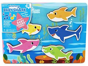 Pinkfong Baby Shark Chunky Musical Wood Sound