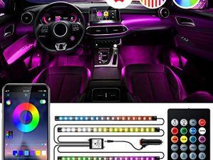 Sanhezhong Intérieur Voiture Lumières