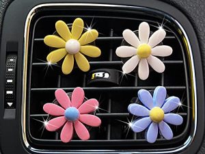 Pcs Mignon Marguerites Clip De Voiture