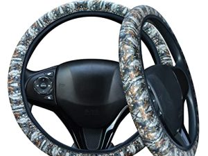 Couverture de volant femmes Camo voiture accessoires