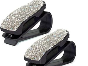 JOJOY LUX 2 PCS Porte-Lunettes de Voiture