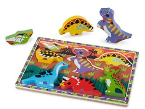 Melissa & Doug Dinosaure Chunky Puzzle en