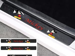 KEMOL 4 pièces Auto décoration en Fiber