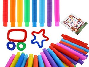 Lot de 30 jouets sensoriels Tubes Pop