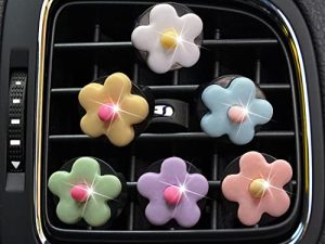 6 Pcs Daisy Air Vent Clips