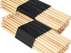 Boao 16 Paires 7A Baguettes de Tambour