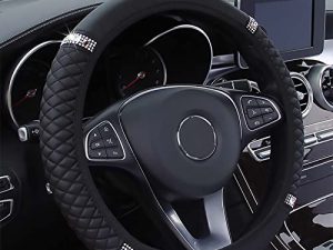 YSFKJ Housse de Volant en Cuir Diamant