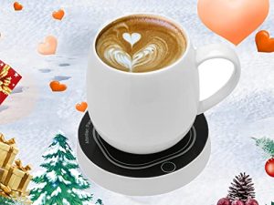 Chauffe-tasse à café pour bureau avec arrêt