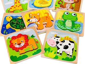 TOY Life Puzzles en bois pour tout-petits
