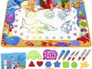 Tapis de griffonnage à l'eau – Tapis