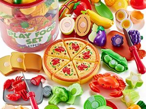 Shimirth 67PC Pretend Play Food Sets for