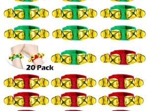 NBjiuyin 20PCS Bande de Poignet de Noël
