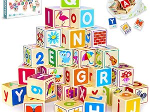 Blocs en bois pour les tout-petits de