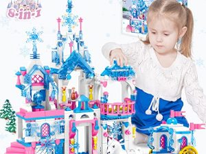 Uniwee Filles Château STEM Jouets de Construction