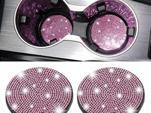 SINGARO Porte-gobelets Bling pour voiture
