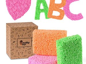 Nutty Toys Mousse de jeu sensorielle pour