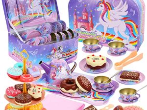 BeiyoQSZ 36 Pack Tea Party Set pour