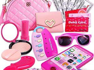 Peertoys Kit de maquillage pour enfants Sac