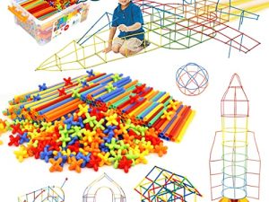 Jouets de Construction de Paille STEM Jouets
