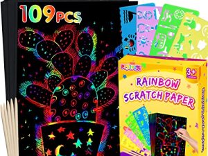 Pigipigi Rainbow Scratch Paper Art - 109