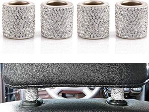 LEIWOOR Lot de 4 colliers d'appui-tête de