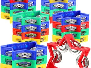 Lot de 20 tambourins à percussion en