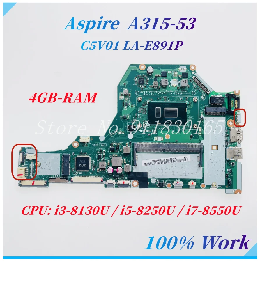 Carte mère pour Acer Aspire 3 – Test et Avis