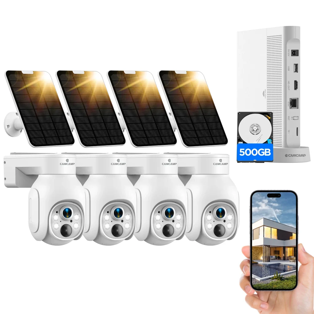 « Système de vidéosurveillance sans fil solaire » – Test et Avis