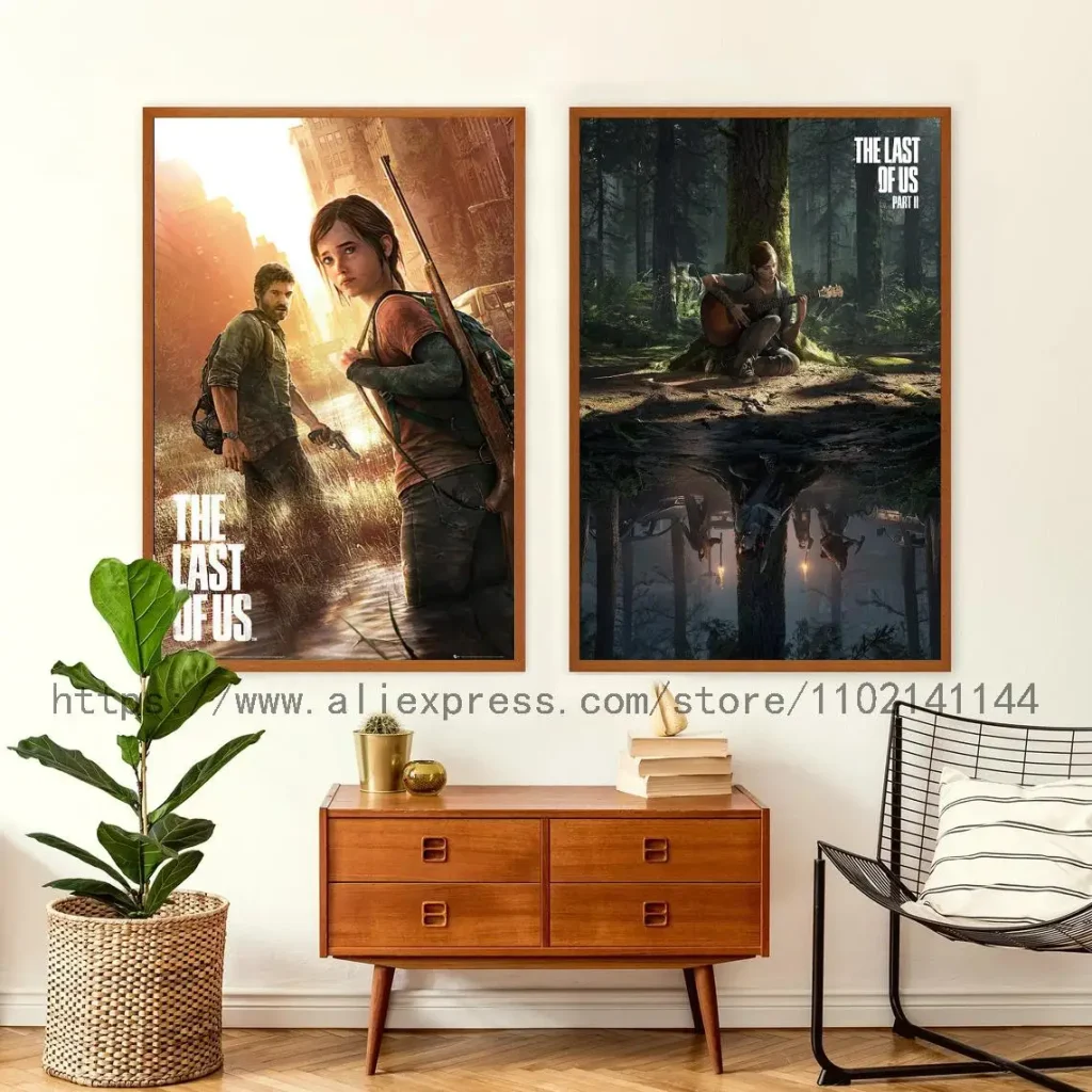 « The Last Of Us Part II Canvas Wall Art » – Test et Avis