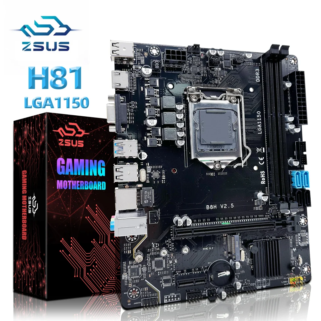 « ZSUS: Carte mère H81 pour processeurs Intel » – Test et Avis