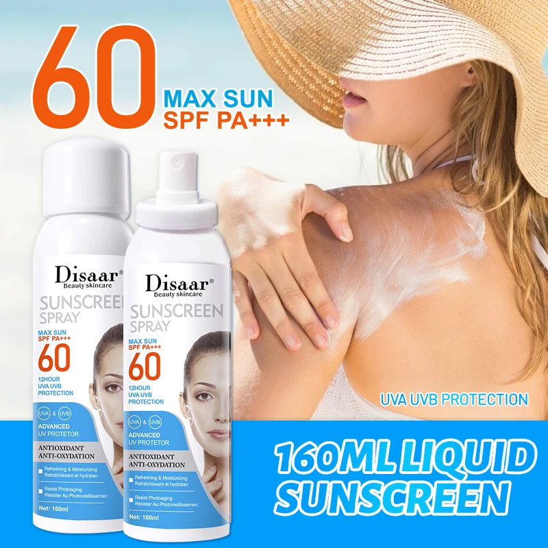 Crème solaire liquide