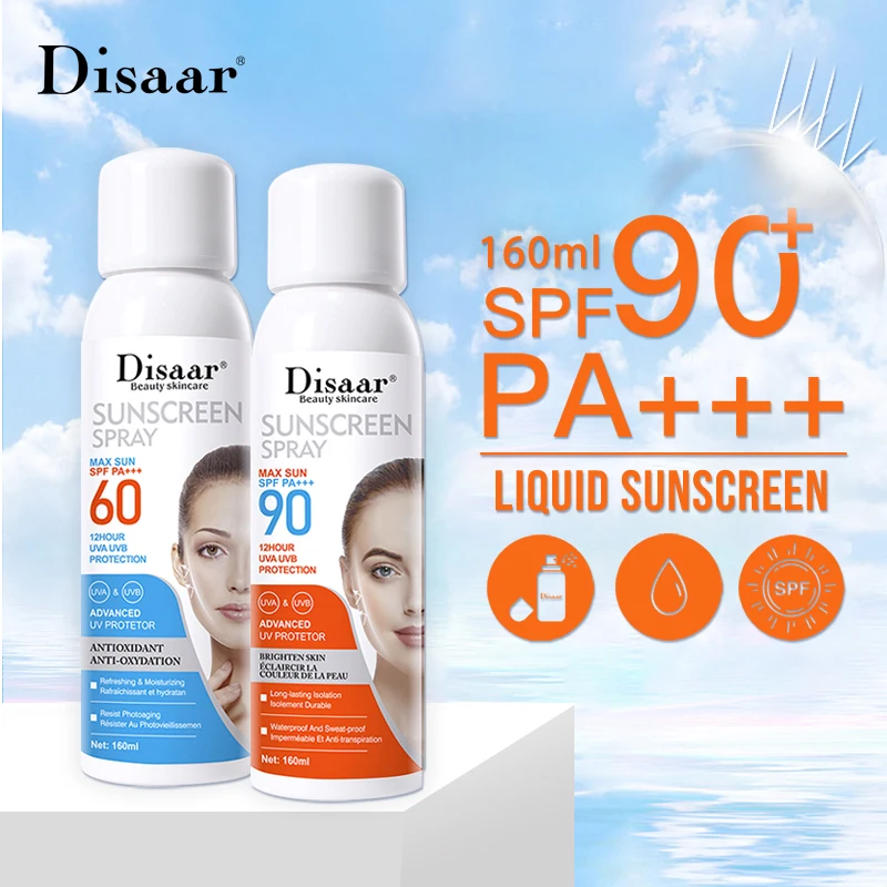 Crème solaire liquide