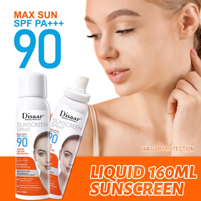 Crème solaire liquide