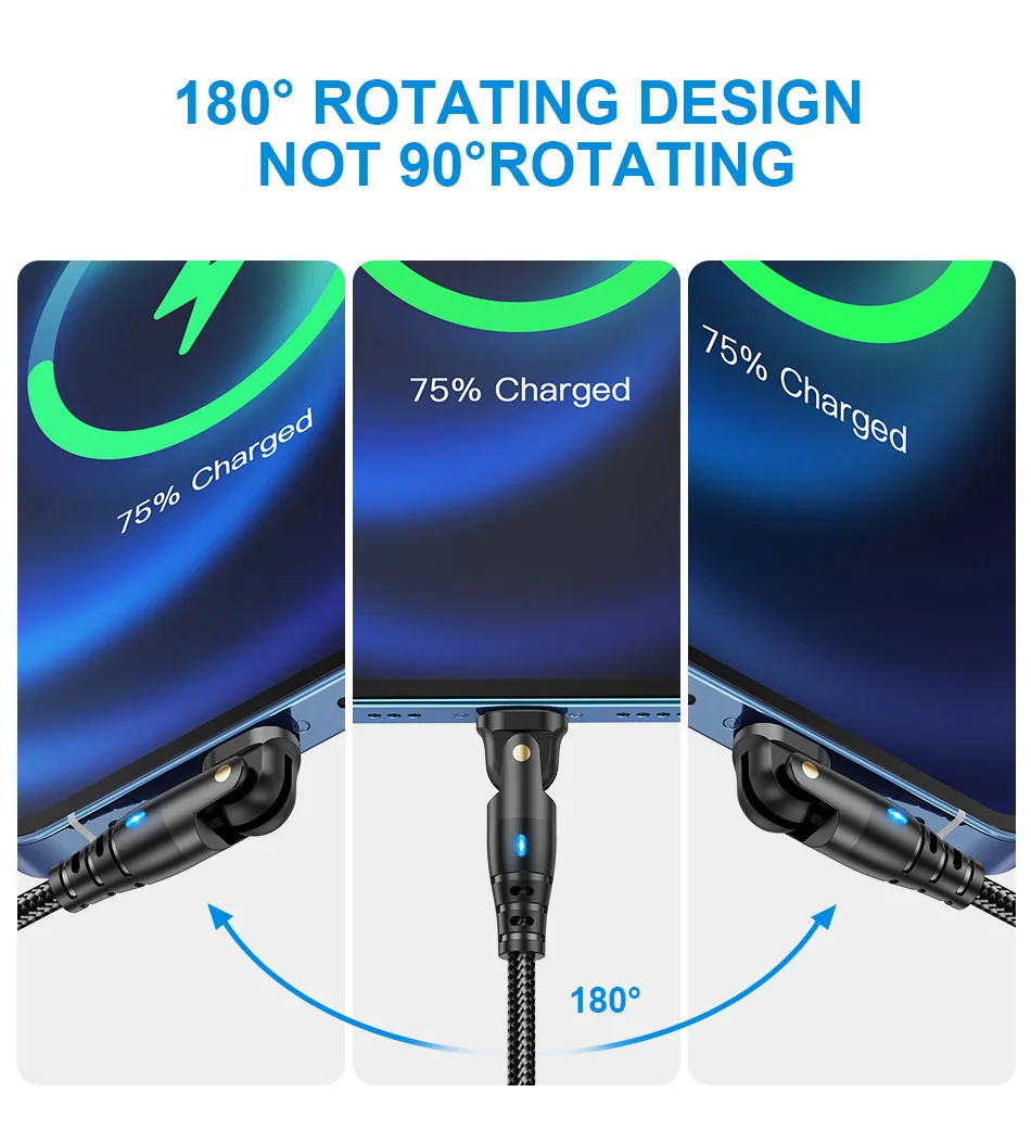 Image cable USB rotative