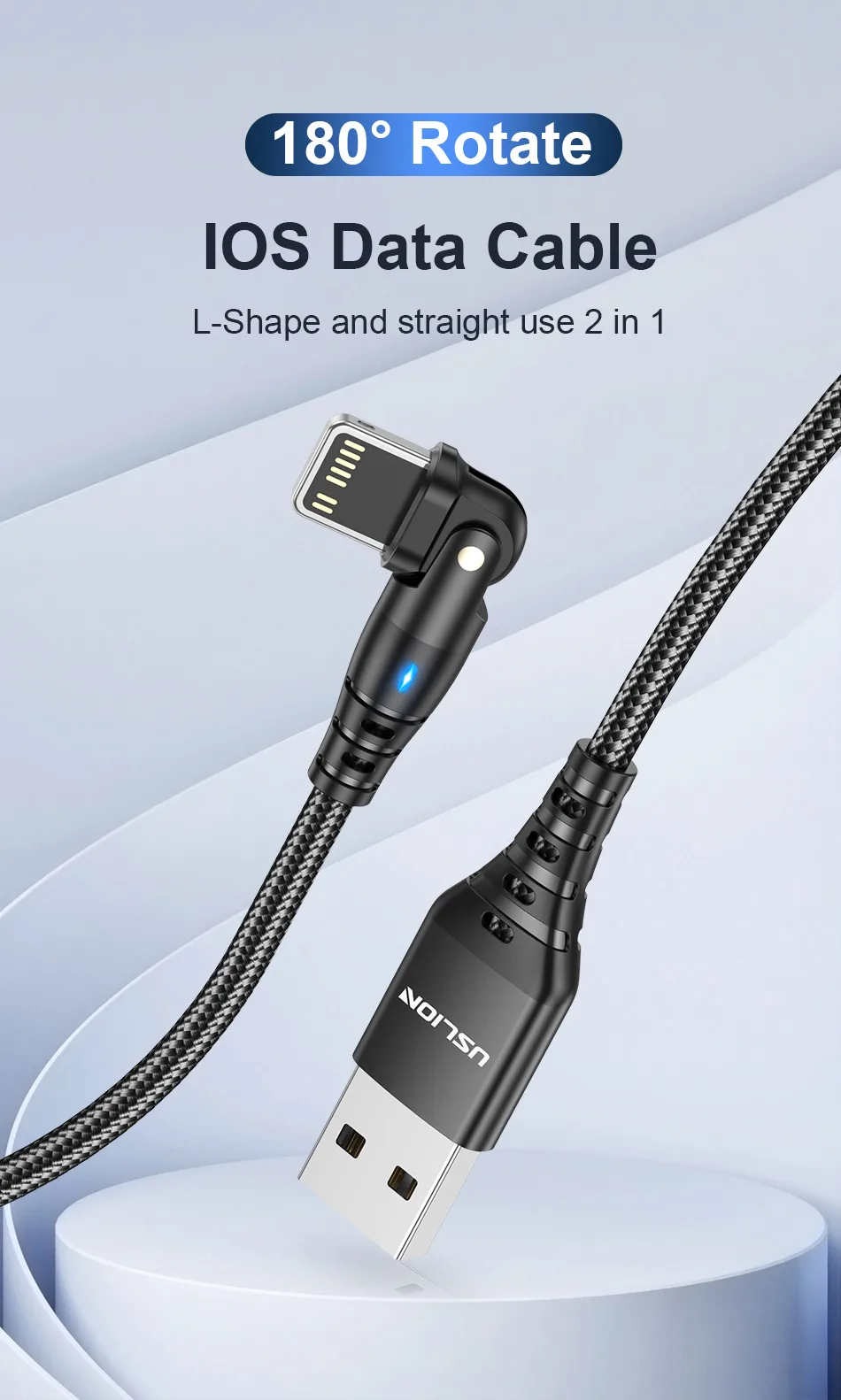Image cable USB L-shape