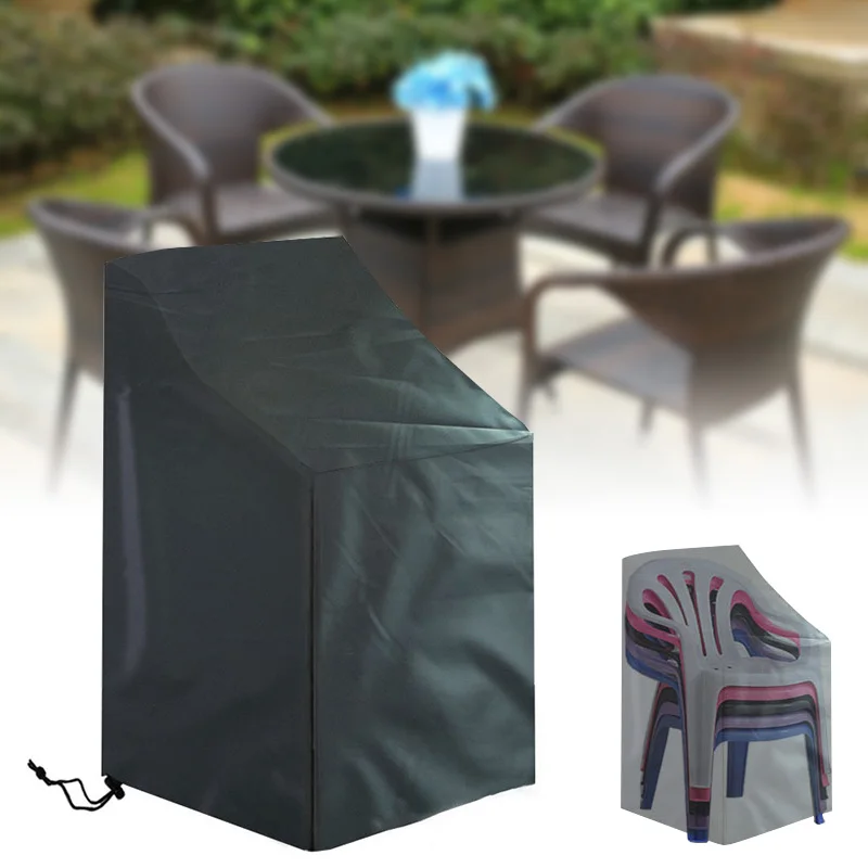 Housse anti-poussière pour chaise empilée