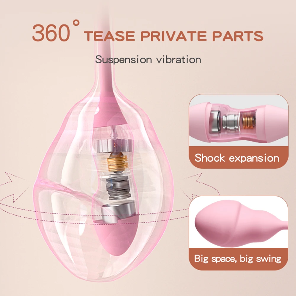 Vibromasseur gonflable sans fil