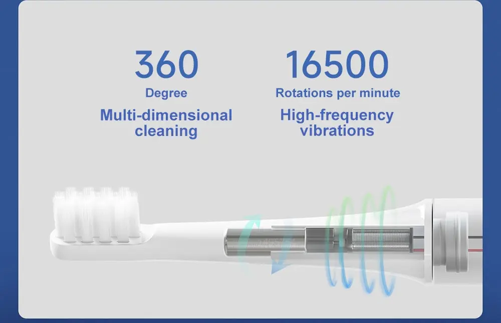 XIAOMI-Brosse à dents électrique sonique Mi