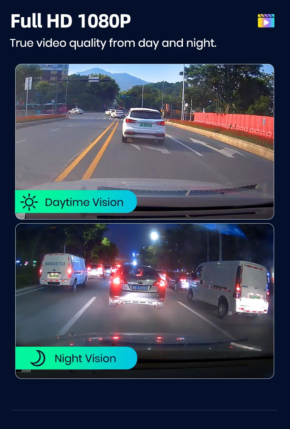Qualité vidéo 1080P