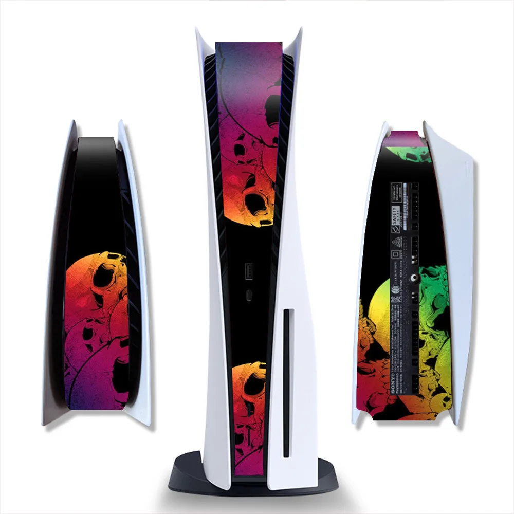 Autocollant de peau centrale de bande de décoration pour PlayStation 5