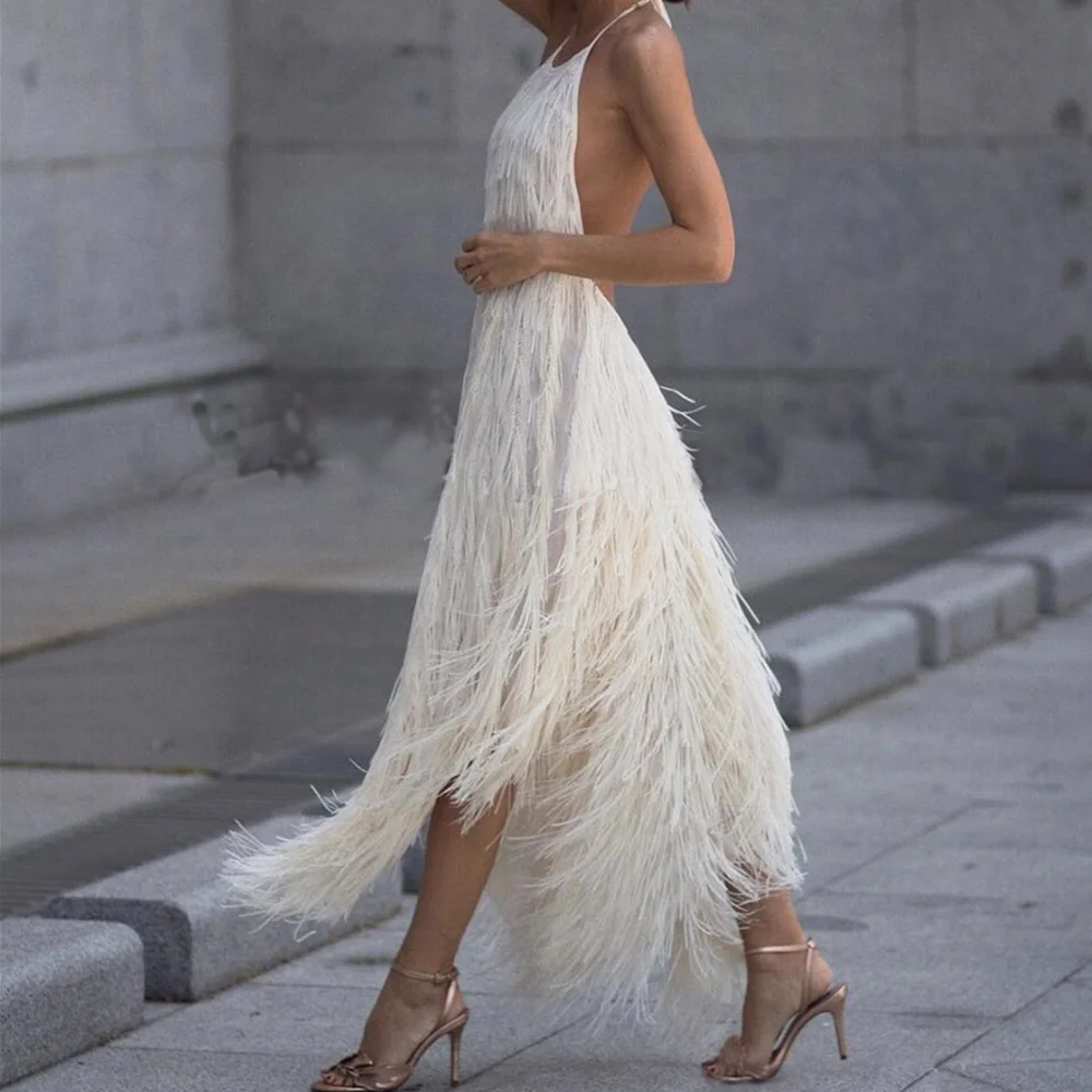Image robe d'été à franges