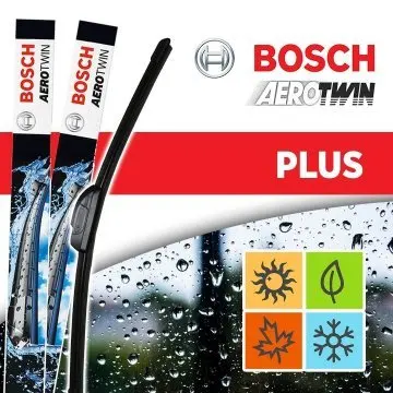 Image du kit d'essuie-glace pour Ford Focus 3, Bosch Aerotwin Plus 2012 – 2017