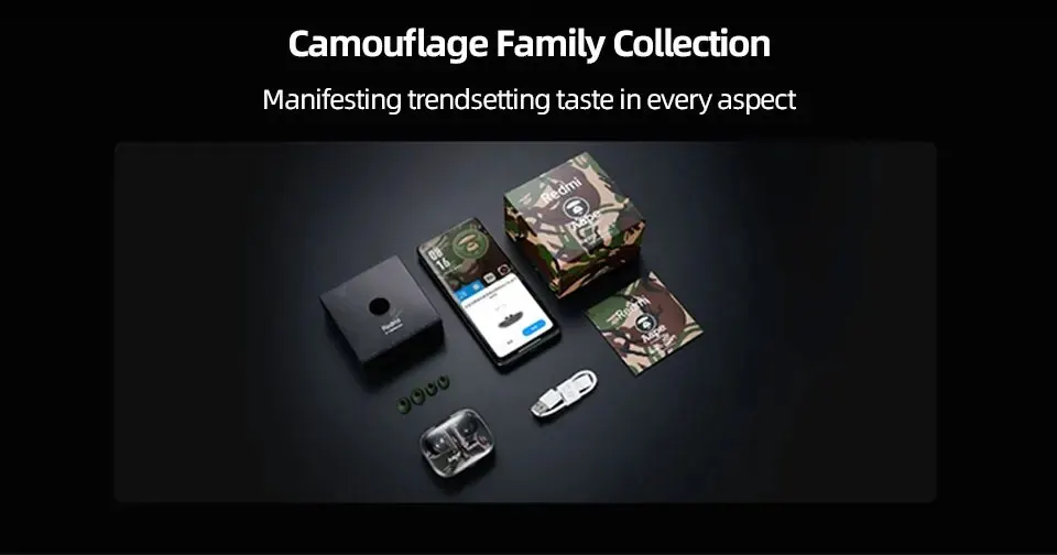 Collection de la famille de camouflage